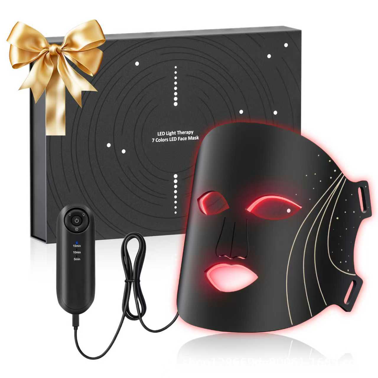 Masque LED visage photothérapie pour soin à domicile