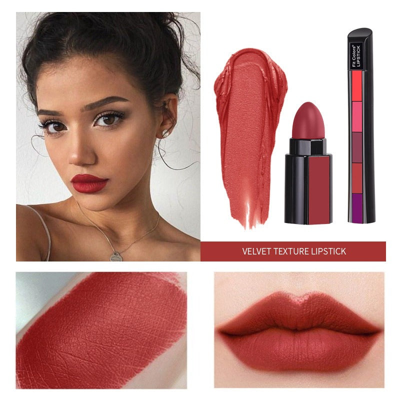 10 Colors Velvet Matte Lipstick Set