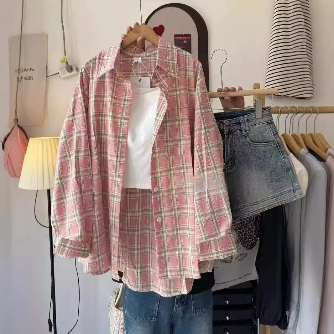 Veste de chemise à manches longues pour femmes