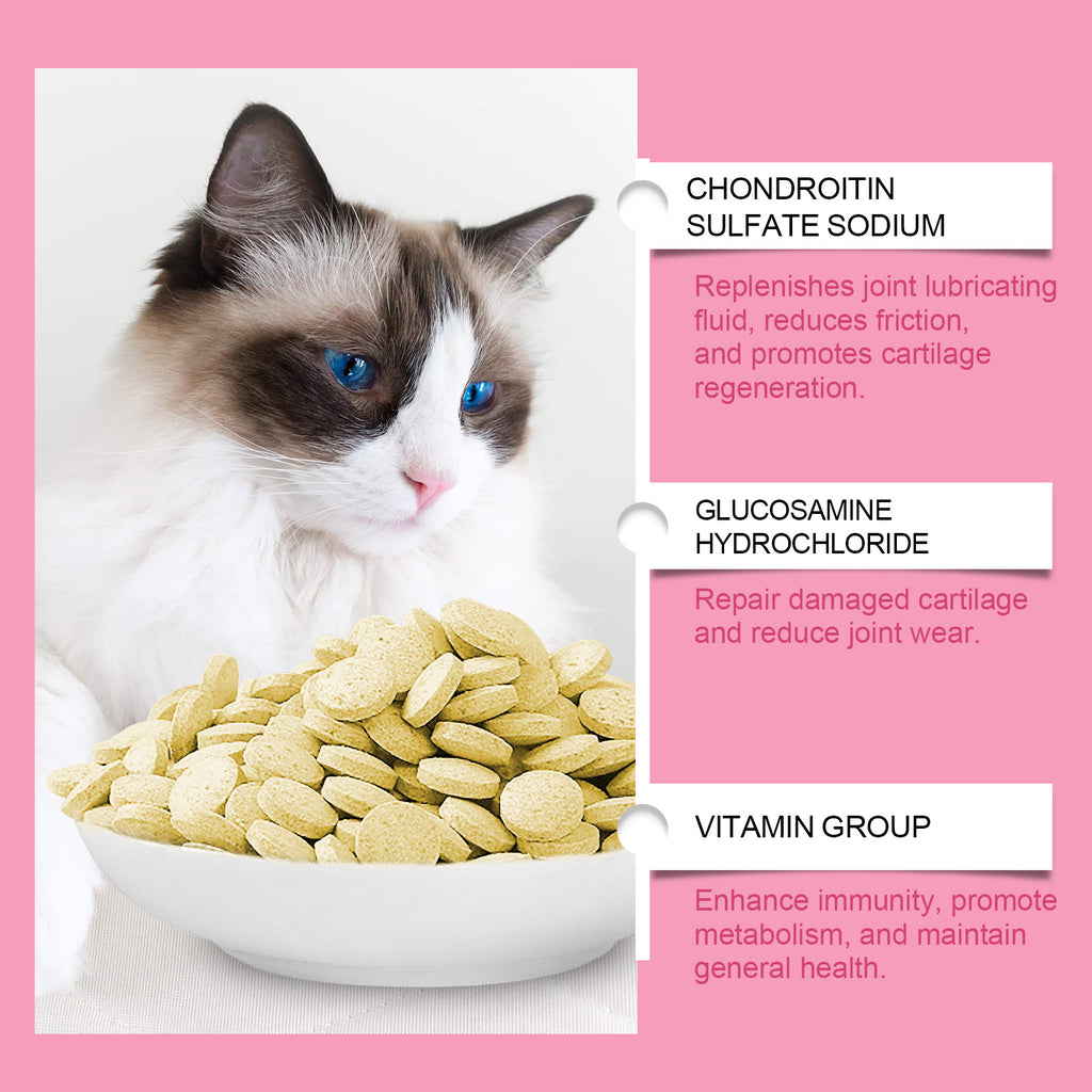 Comprimés conjoints de soutien sanitaire pour chats