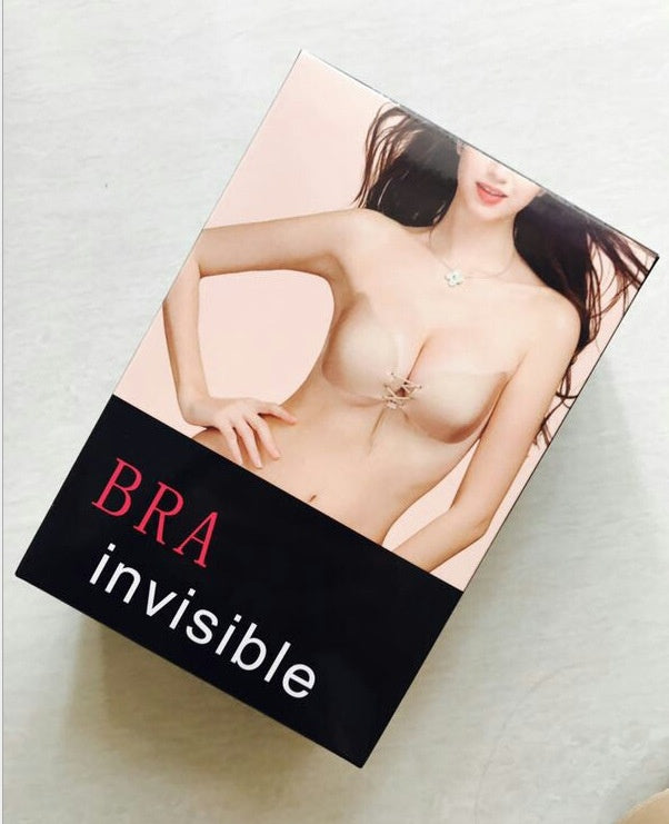 Forme de mangue Bra Pâte de poitrine Invisible Bra Silicone Push Up