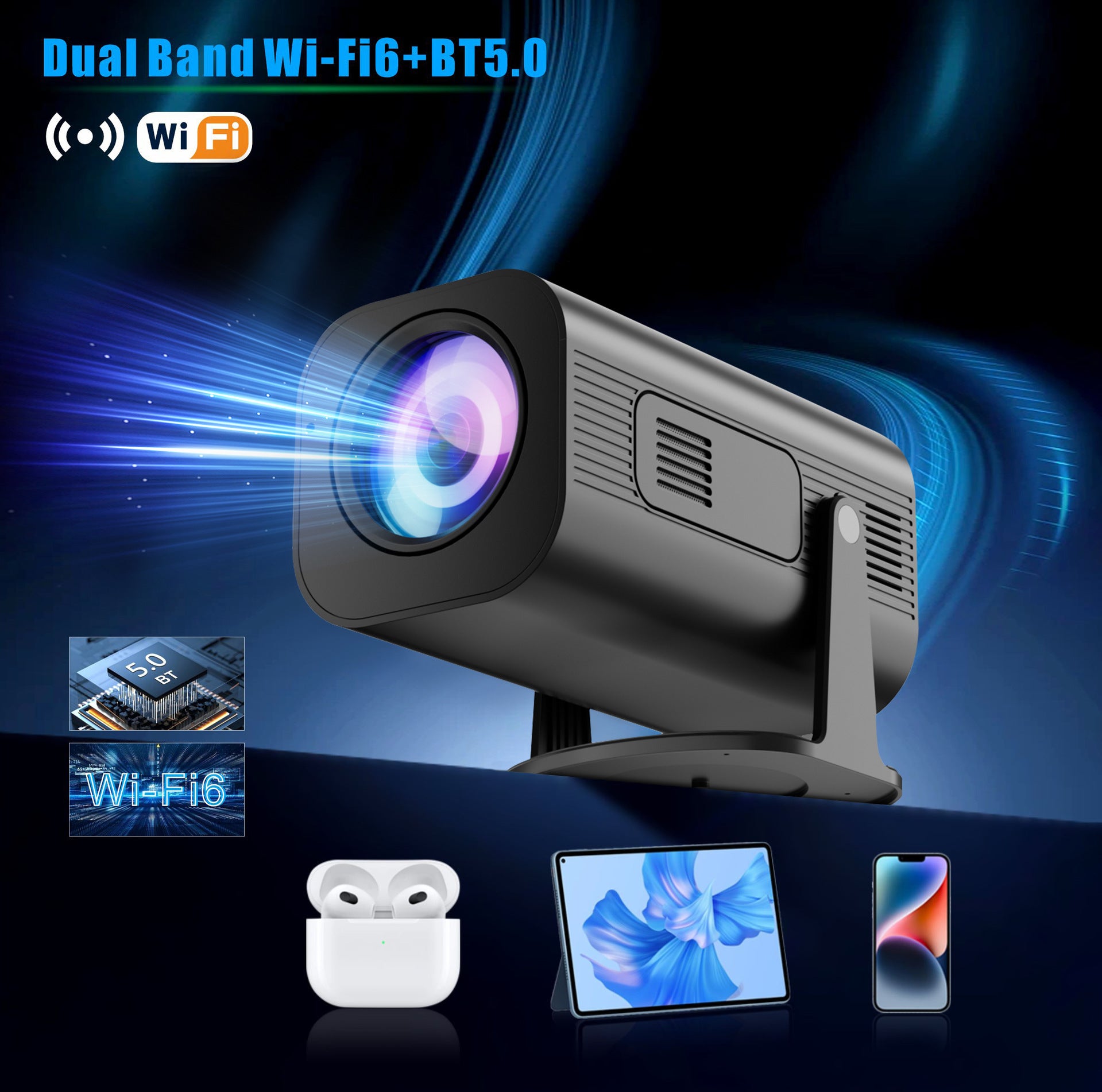 P330 Mini projecteur Théâtre Téléphone portable portable