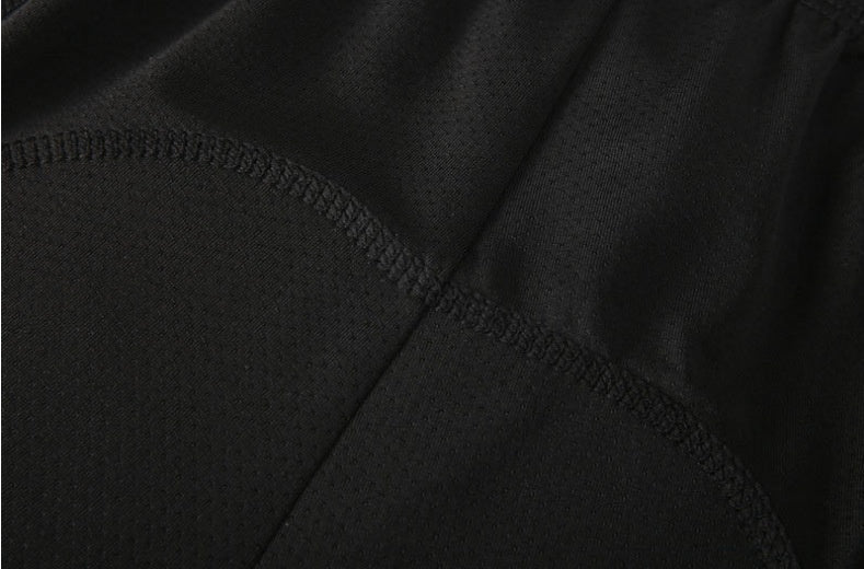 Pantalon de vélo respirant Sous-vêtements de sport Hommes épais absorbant les chocs Silice Gel Pad C