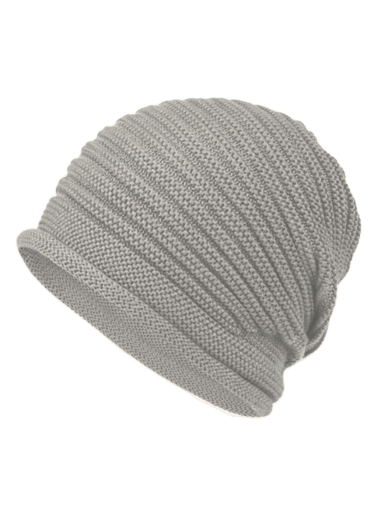 Bonnet polyvalente et chaude en laine tricotée pour femmes