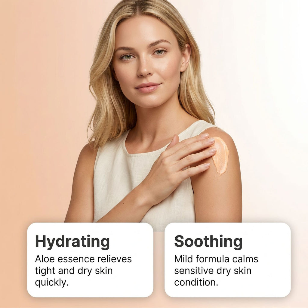 Crème hydratante pour le visage et le corps