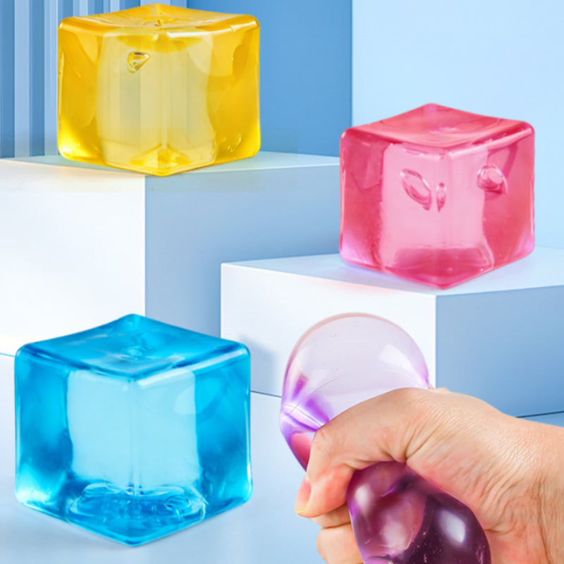 Petit bal fidget carré pour le soulagement du stress