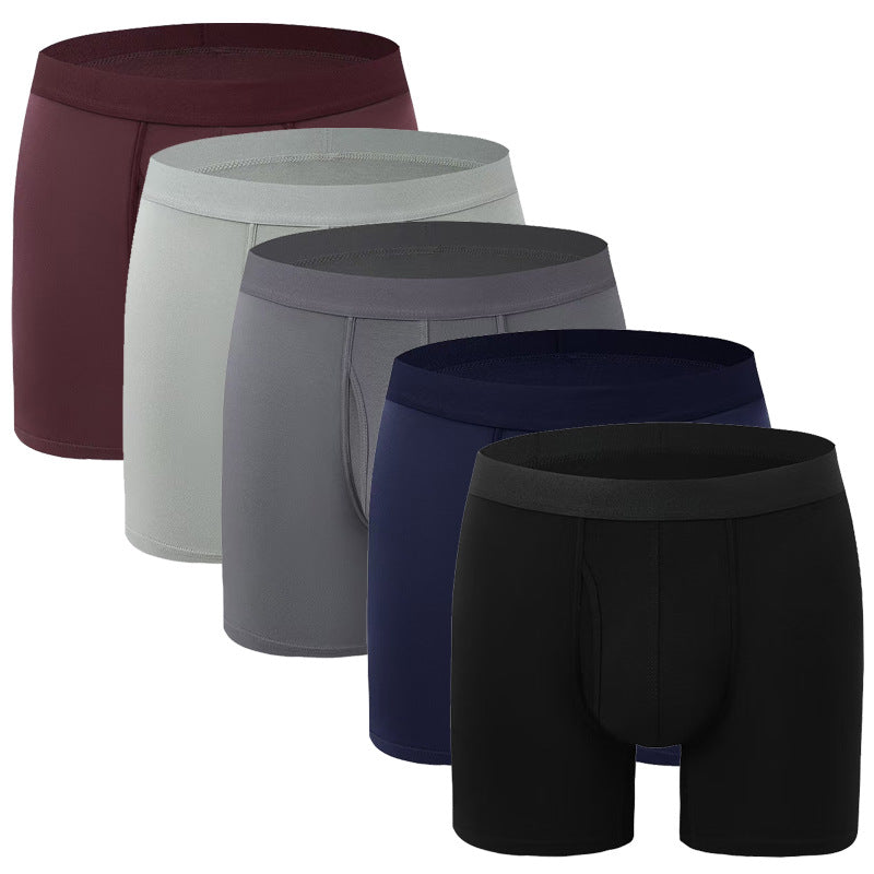 Sous-vêtements Homme prolongé Bamboo Fibre Sports Breathable Mid Waist