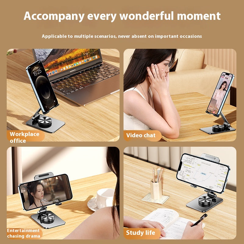 Support de bureau mobile pliable