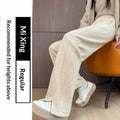 Pantalons d'automne d'hiver de laine Pantalons de banane
