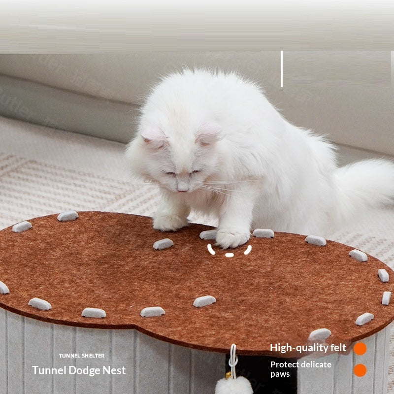 Lit Cave Cat multicouches adapté à toutes les saisons