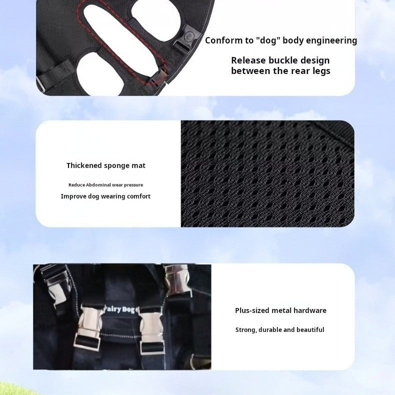 Sac à dos pour chien de corps croisés