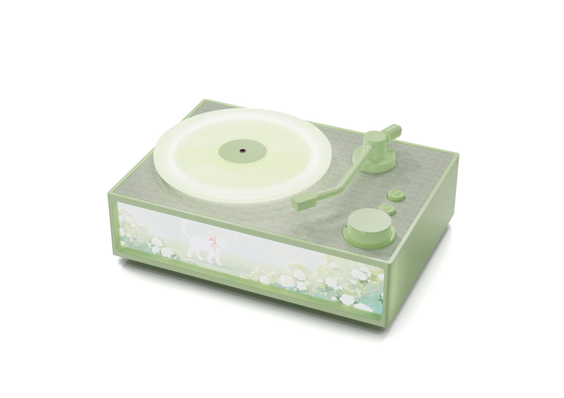 Parfum de bureau Haut-parleur Bluetooth vinyle