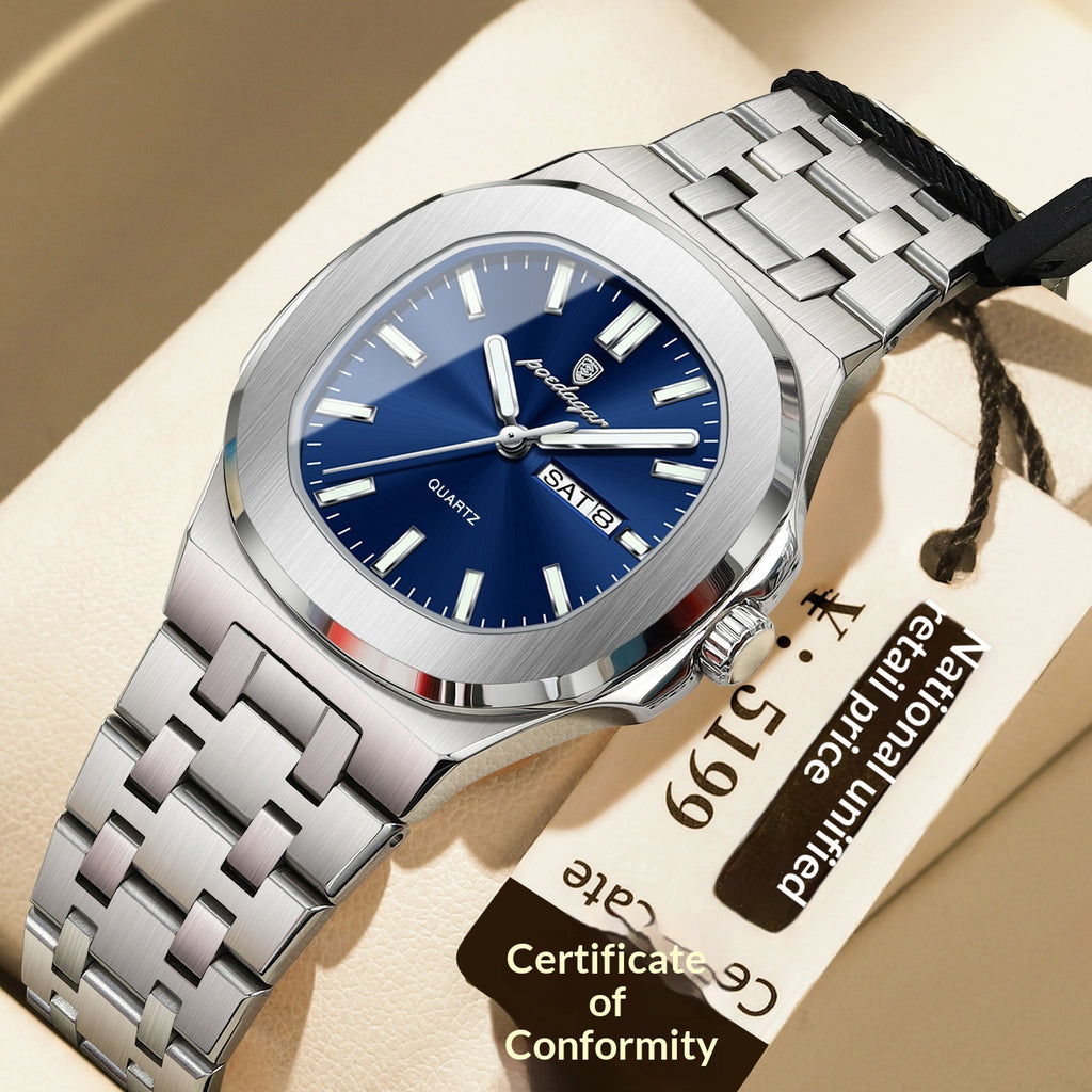 Montre ultra-mince avec étanche Et caractéristiques lumineuses