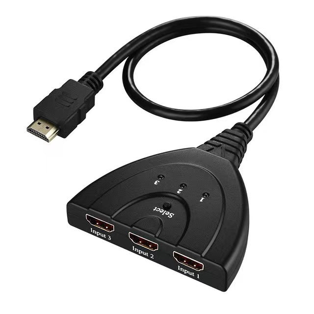 HDMI 3-en-1 avec 4K2K Pigtail haute définition 1-en-3 Out
