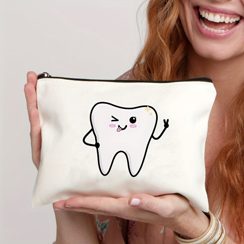 Poche zippée en toile pour enfants