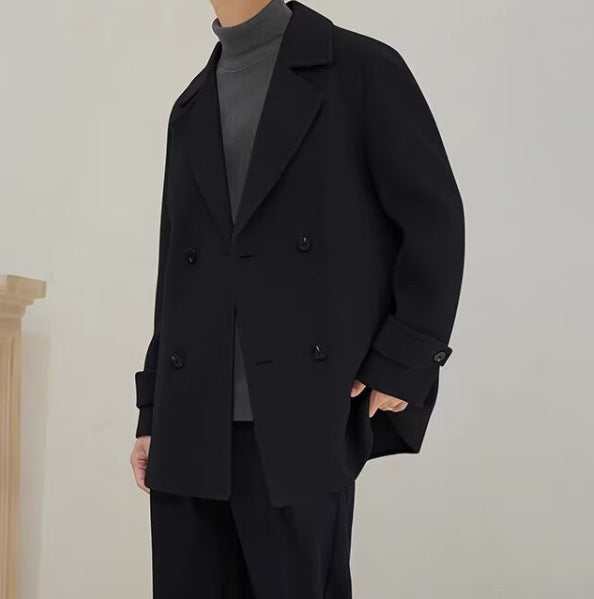 Manteau en laine pour hommes