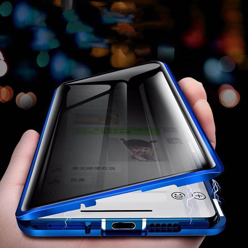 Étanche à l'épreuve des yeux Magnétique King Phone Case Double face en verre