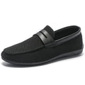Hommes Summer Flyknit Mesh Respirant Slip-On Chaussures Casual