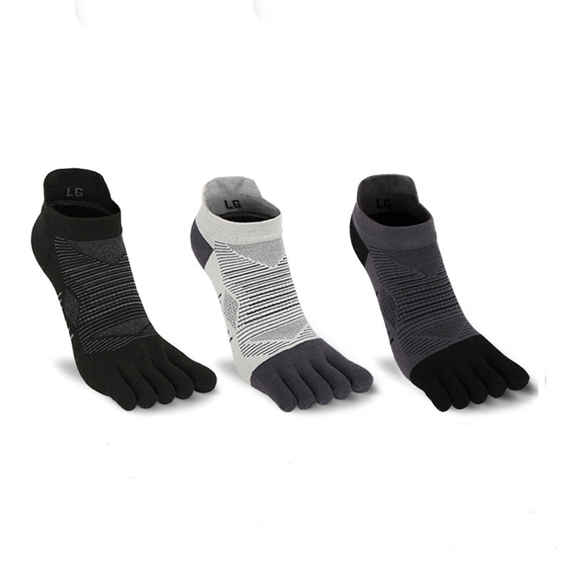 Sweat-wicking course de yoga à séchage rapide et les chaussettes à cinq doigts occasionnels