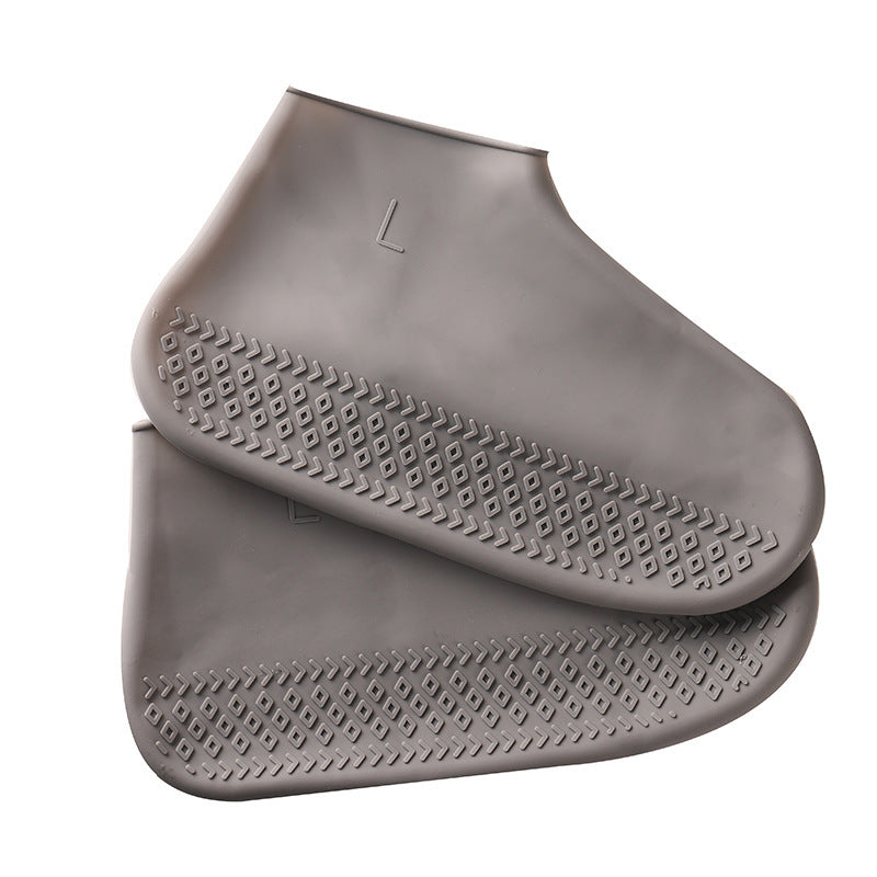 Silicone imperméable à l'eau couvre les chaussures sans odeur pour les jours pluvieux