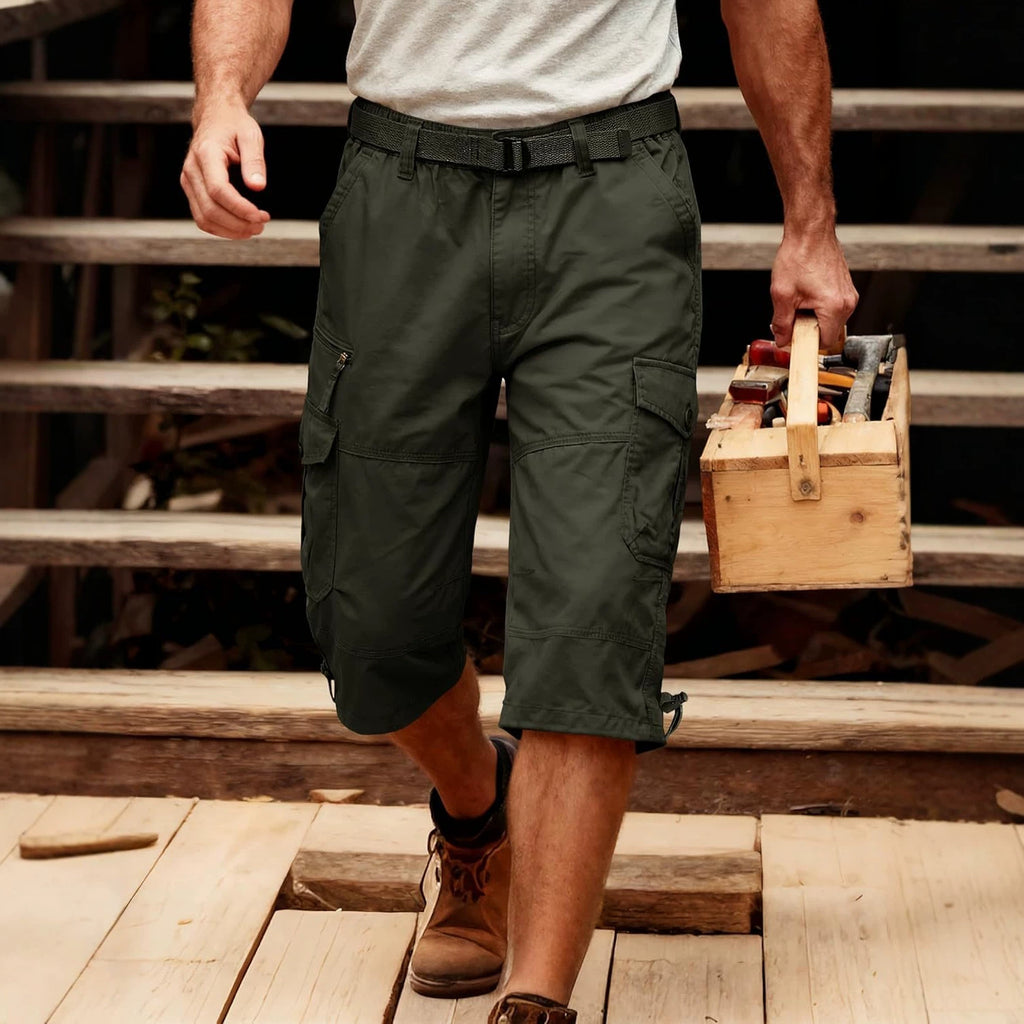 Casual respirant Short de travail de trois quarts pour le transport