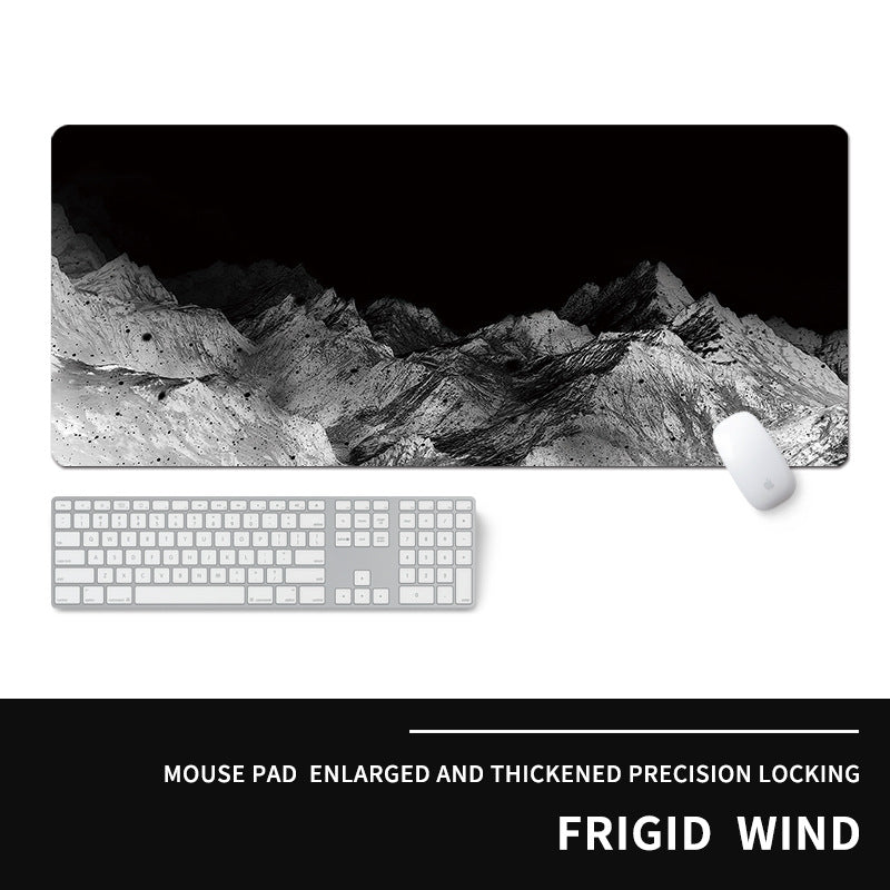 Surdimensionné Mouse Pad Personnalité épaississant ordinateur clavier Mat
