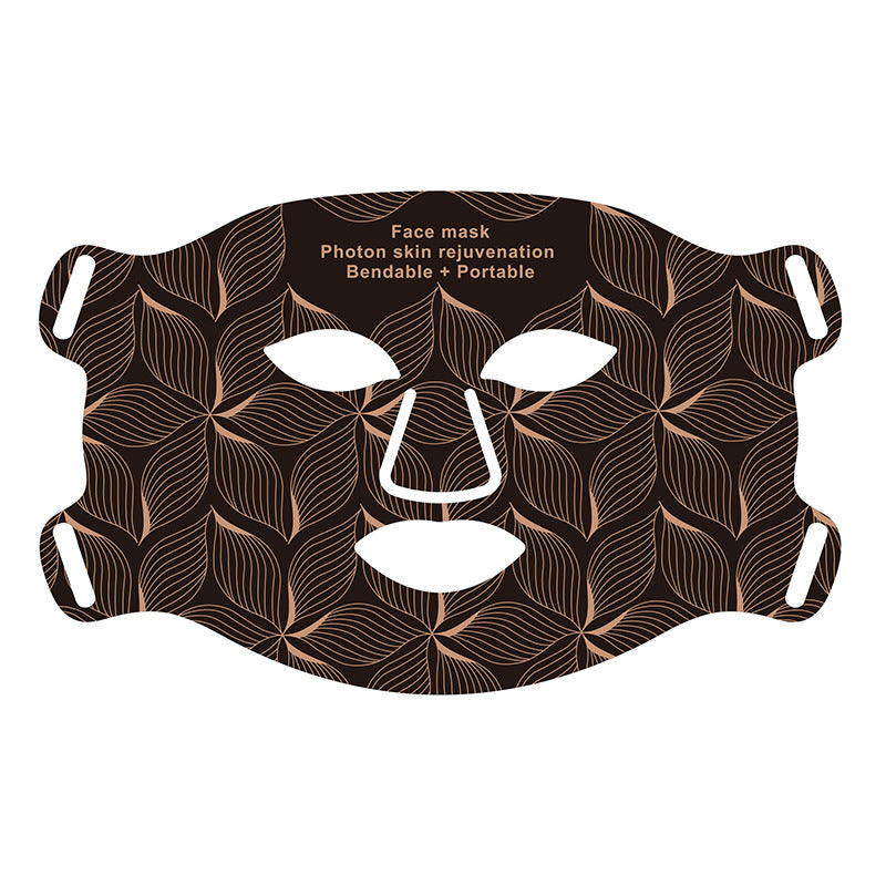 Rejuvenation de peau Beauty Apparatus LED Silicone domestique