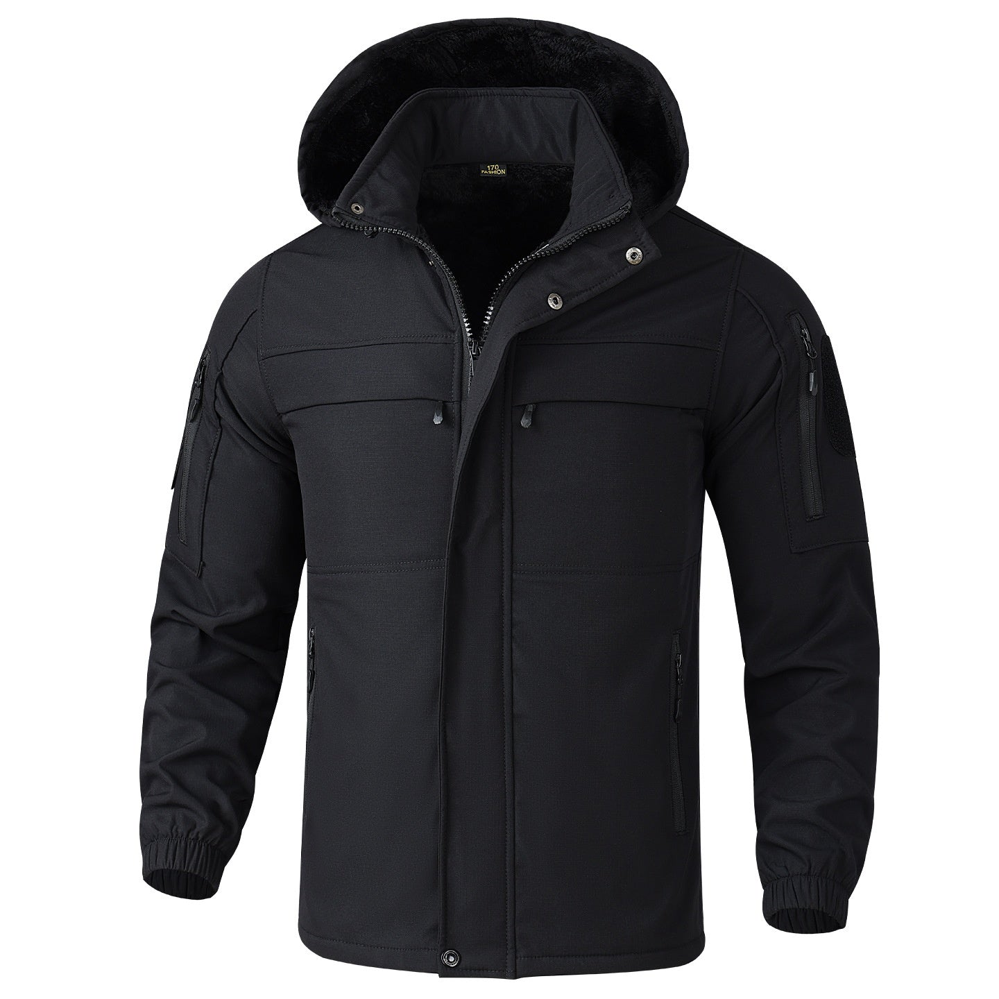 Veste et pantalons de brise-vent doublés de polaire pour hommes