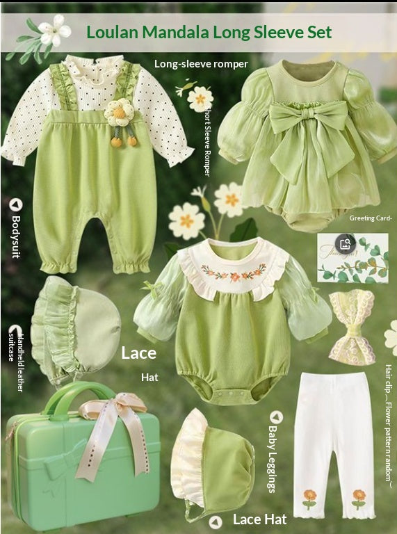 Ensemble cadeau haut de gamme pour bébé fille