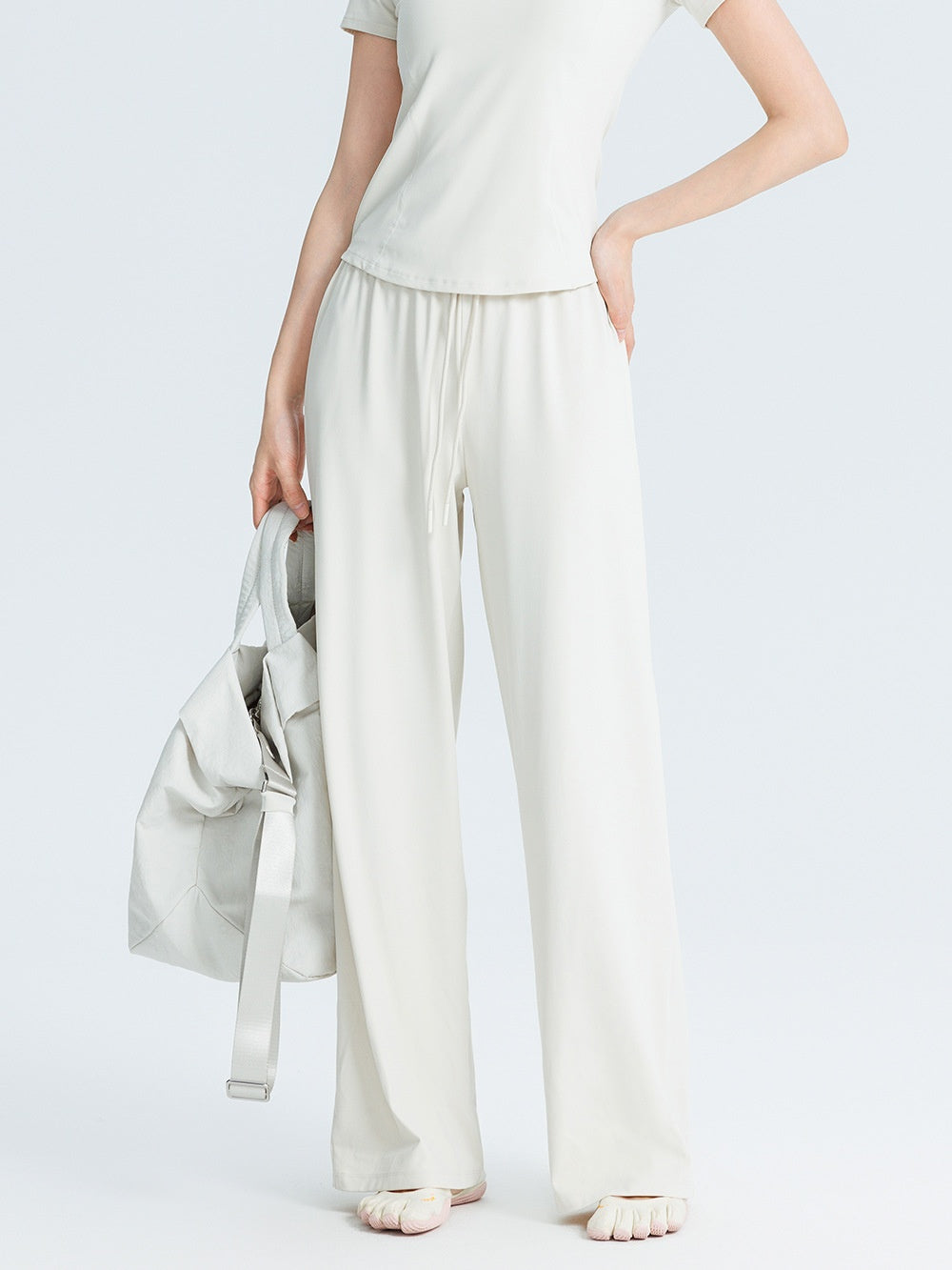 Pantalon sport casual drawstring pour femmes