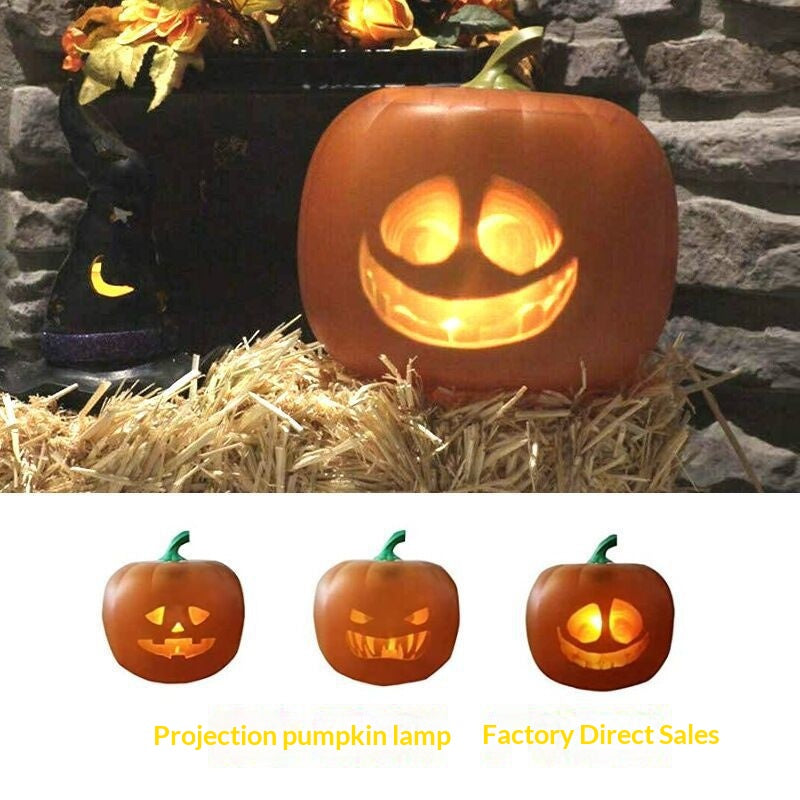 Un Jack-o-lantern avec une personnalité qui peut parler et chanter