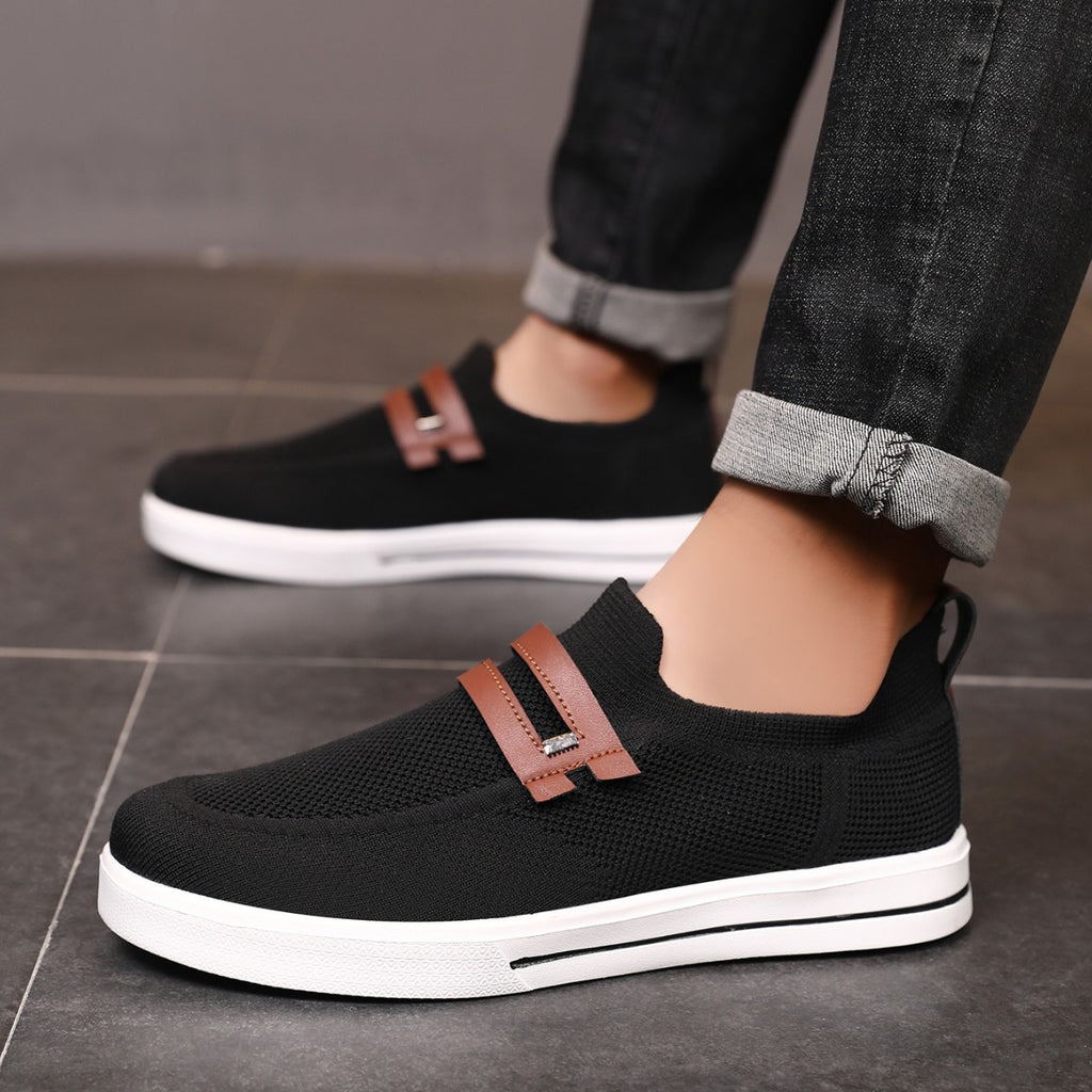 Chaussure casual respirante d'été homme doux élastique Mesh léger