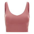 Soutien-gorge de sport de style Vest pour femmes