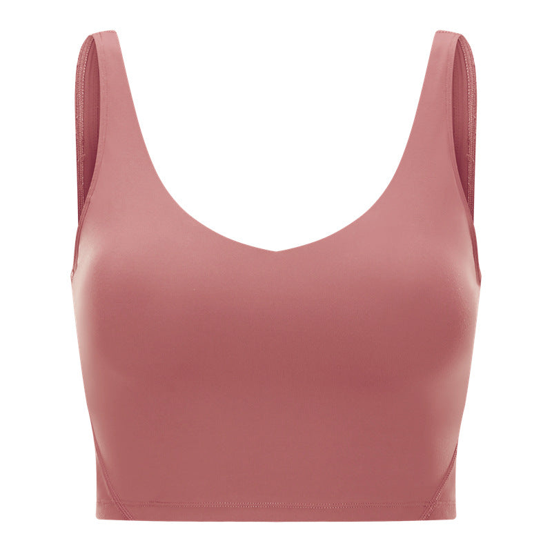 Soutien-gorge de sport de style Vest pour femmes