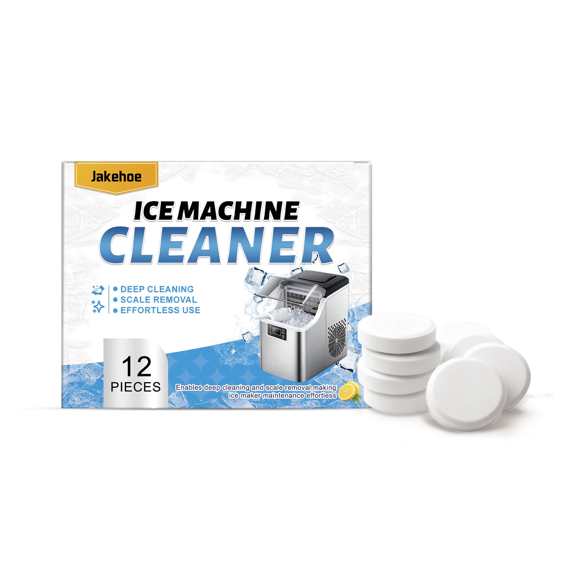 Machine à glace feuille de nettoyage 12pcs1box