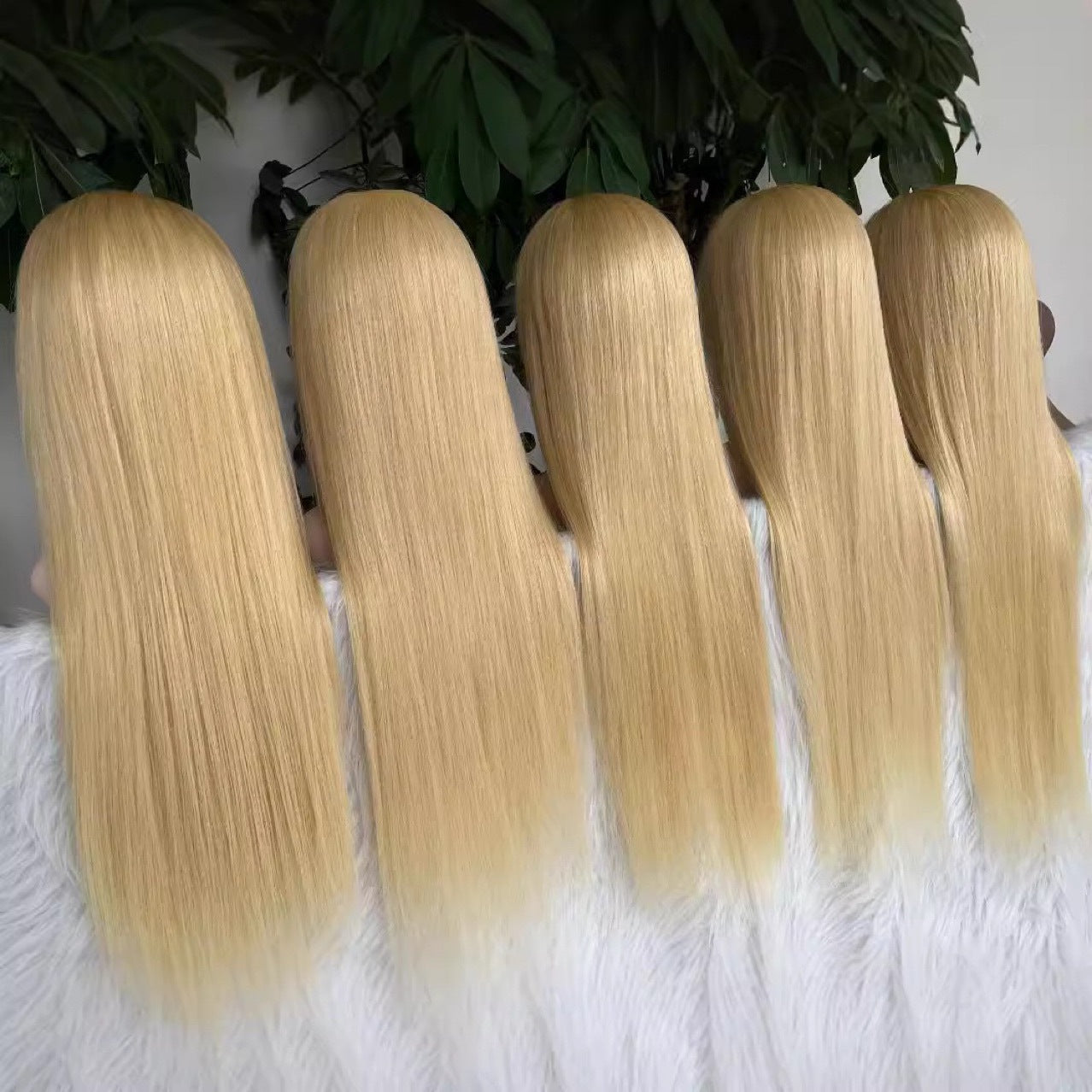 Pleine dentelle 613 Perruque faite avec les cheveux humains 180 Densité