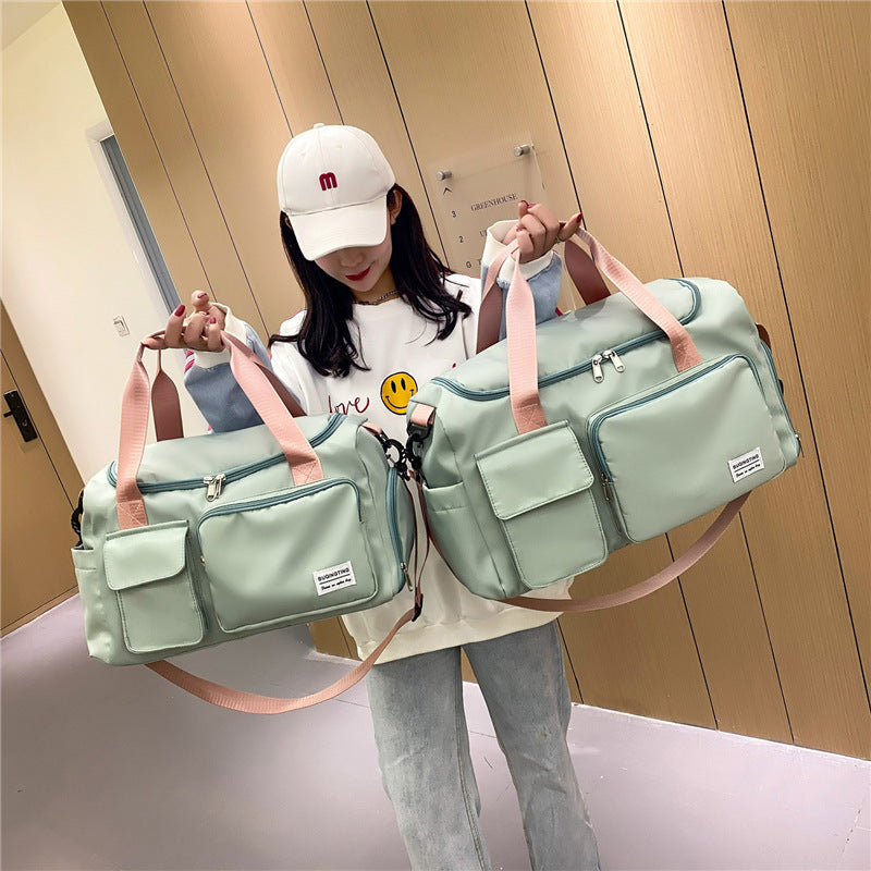 Sac de fitness tendance Séparation humide à sec Sac de sport portatif