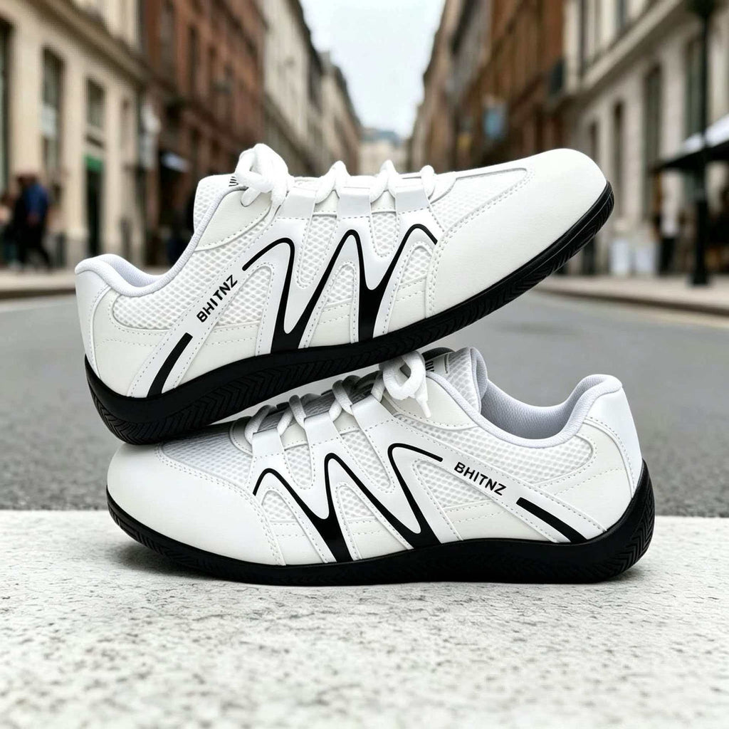 Mesh Respirant Hommes Sports polyvalents et chaussures de navette avec un sol mince