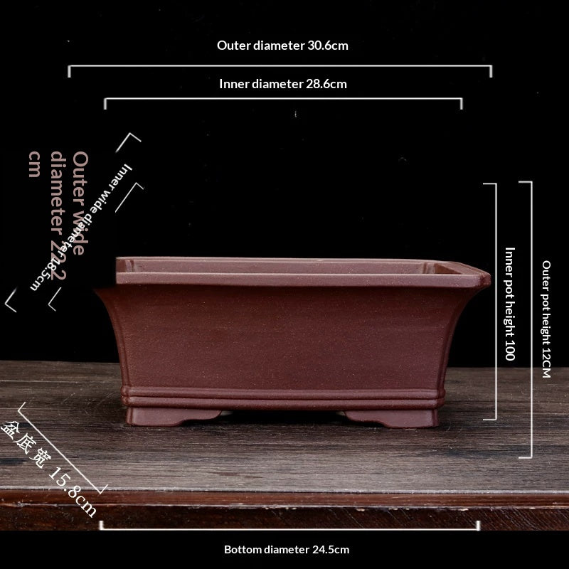 Bureau intérieur classique Bonsai Pot