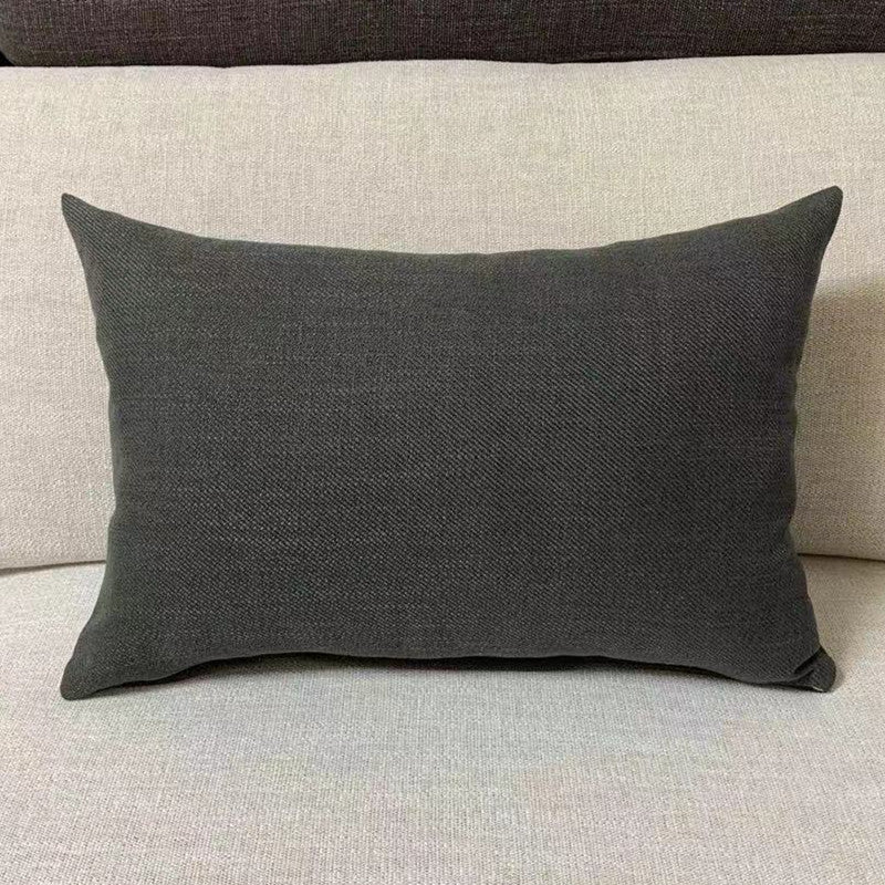 Coussin pour oreillers de bureau en couleur unie