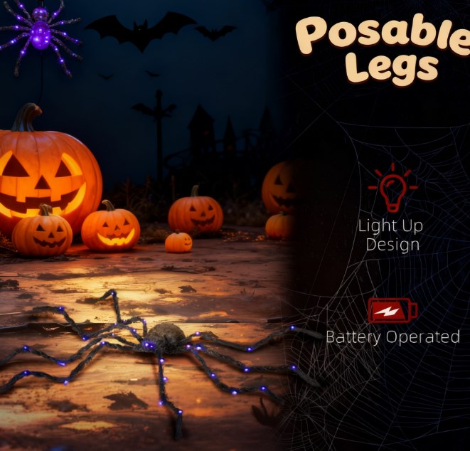 Décor de la cour d'Halloween