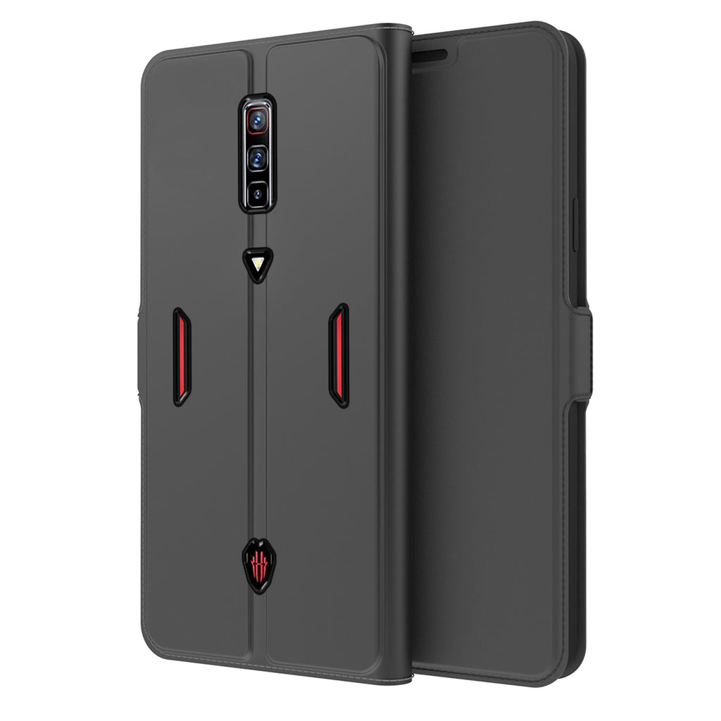 Nubia Red Magic 6 Flip carte téléphone cas en cuir