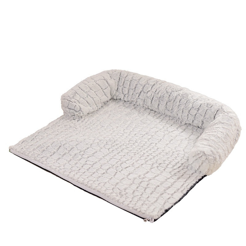 Neste de chat Coussin de canapé chaud d'hiver Extra grand chien extérieur Neste de chat Cage spécial animal S