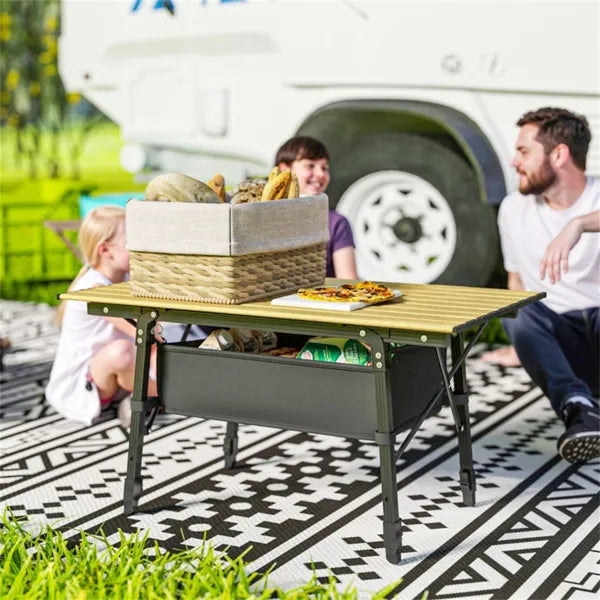 Table de pliage / table à manger en aluminium