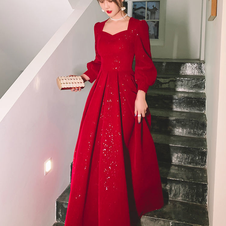 Gown du soir pour les banquetslégants et sophistiqués