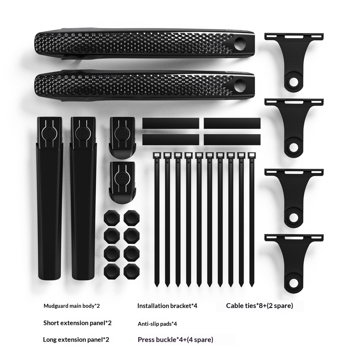 Road and Mountain Bike Mudguards