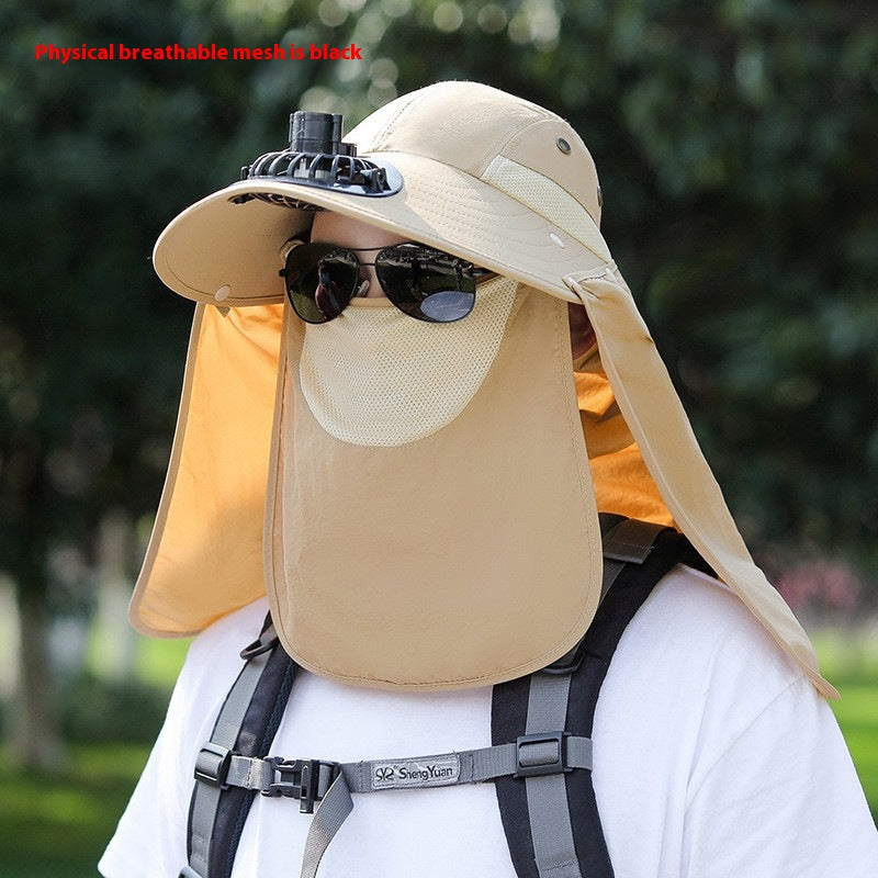 Chapeau de protection contre le soleil Chapeau de pêche pour hommes