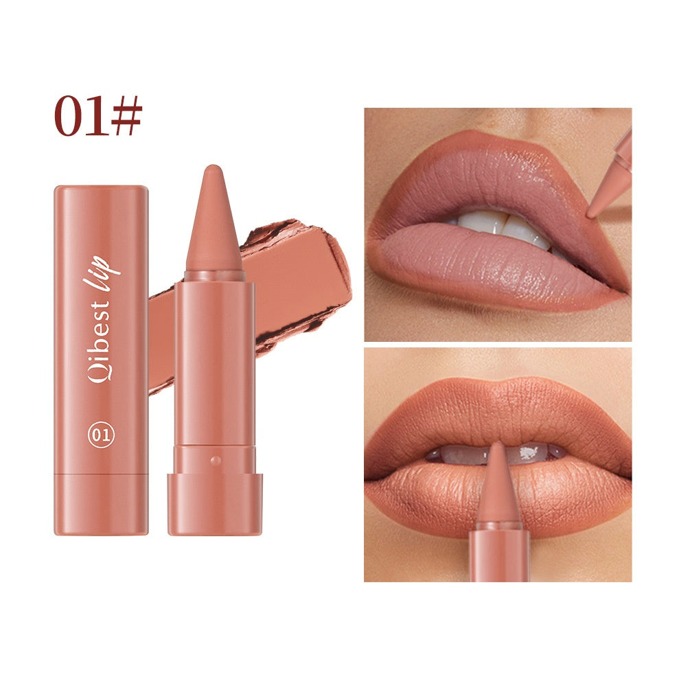 Long Lasting Matt Twist Up rouge à lèvres avec une finition naturelle et la formule résistant à l'eau