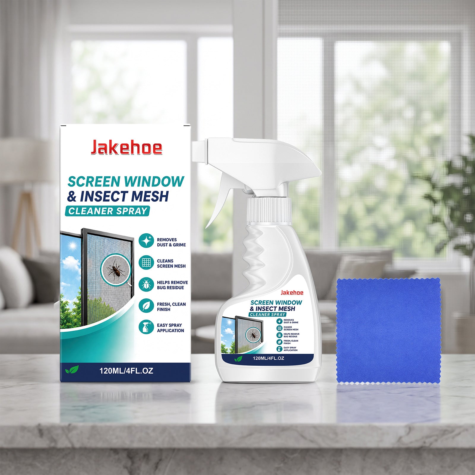 Vaporisateur de nettoyage Mesh d'écran de fenêtre
