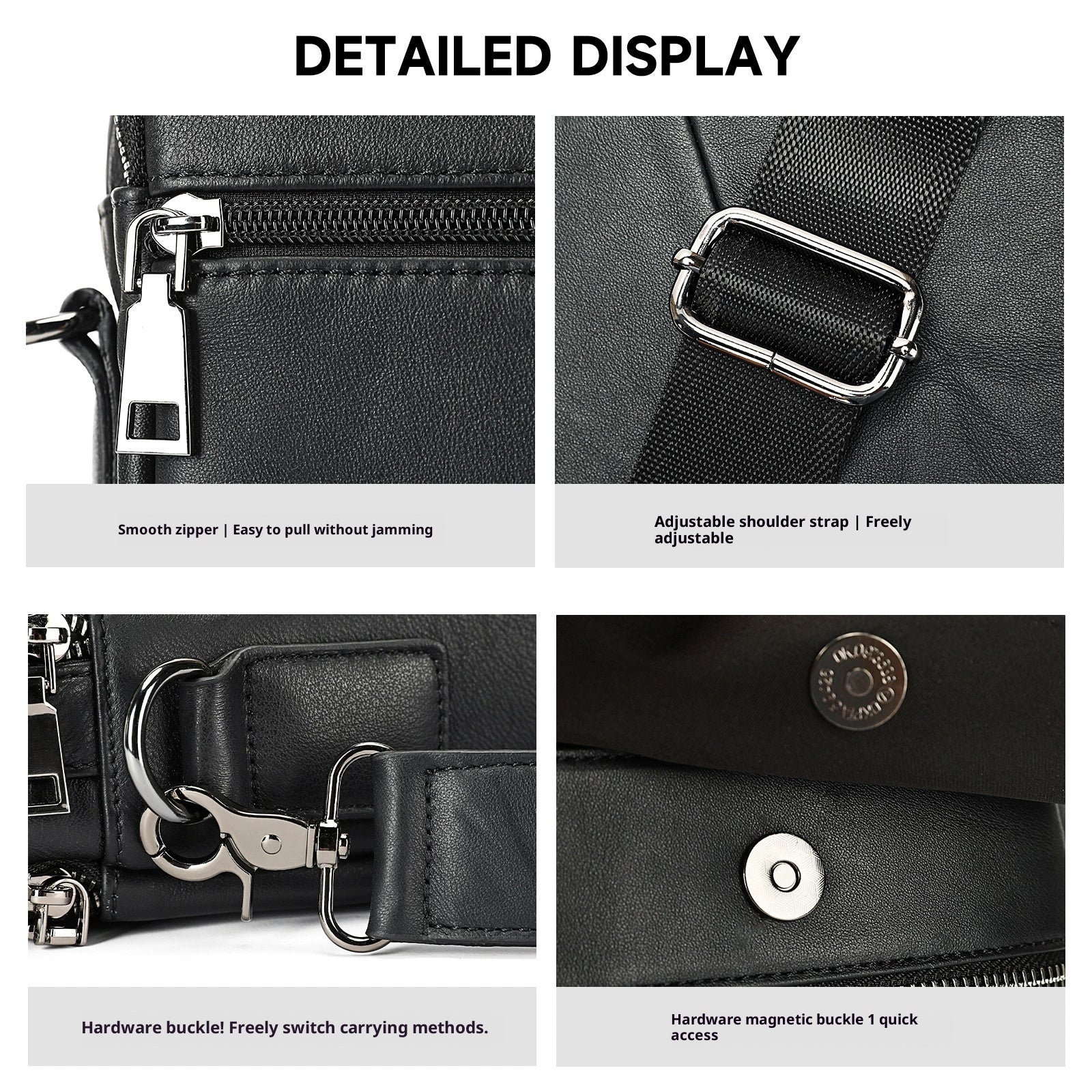 Sac à main en cuir Business Commuter